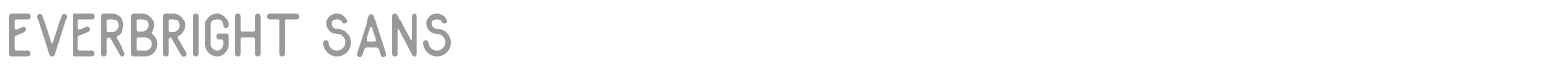 Everbright font preview